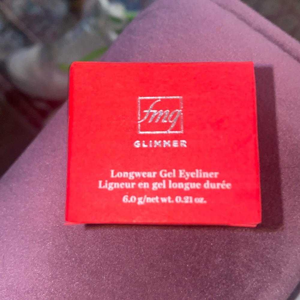 Fmg Glimmer Longwear Gel Eyeliner Tornado(Black) NIB